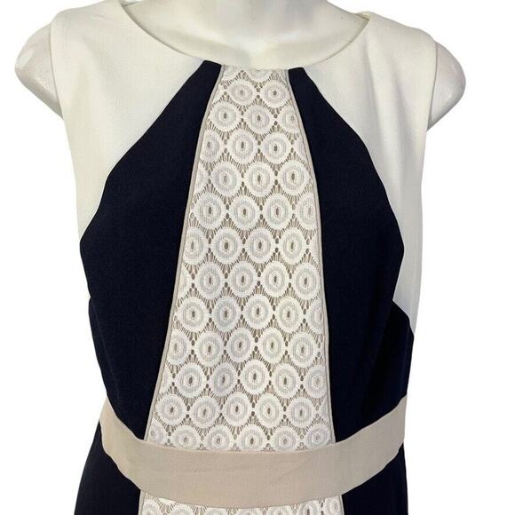 DB Established 1962 Dress Barn Womens Lace Sheath Knee Length Dress NWT sz 14 - Picture 7 of 16